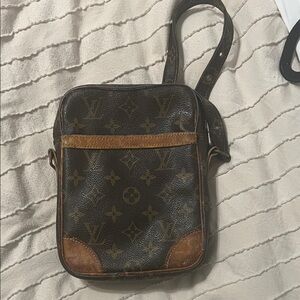Louis Vuitton Brown Monogram Messenger Bag